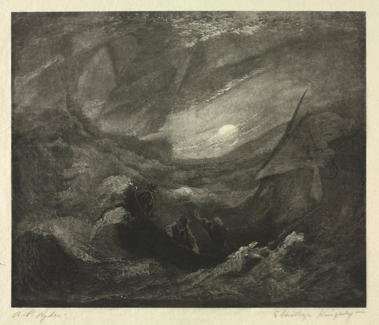 The Flying Dutchman, 1887 by Elbridge Kingsley