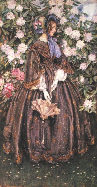 Lady with a Parasol by Eleanor Fortescue-Brickdale