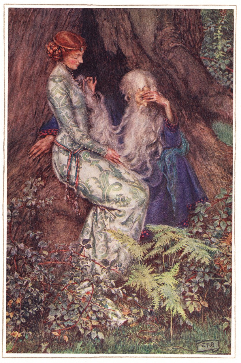 O Master, do you love my tender rhyme?, illustration from 
