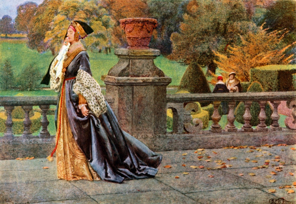Queen Katharine, Shakespeare, King Henry VIII by Eleanor Fortescue-Brickdale