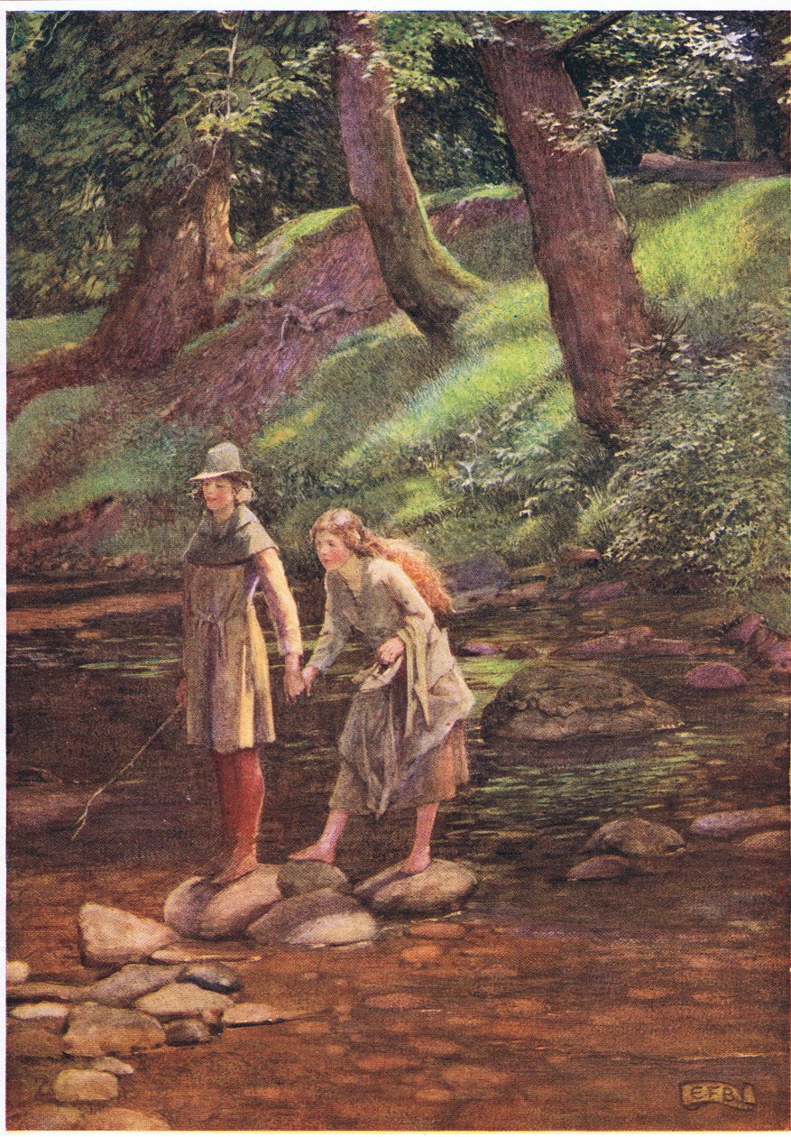 Rosalind and Celia by Eleanor Fortescue Brickdale