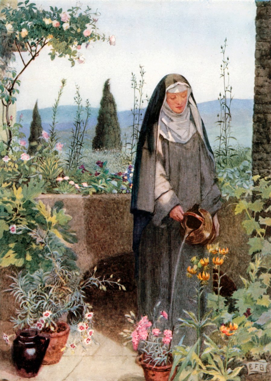 St Clare by Eleanor Fortescue-Brickdale