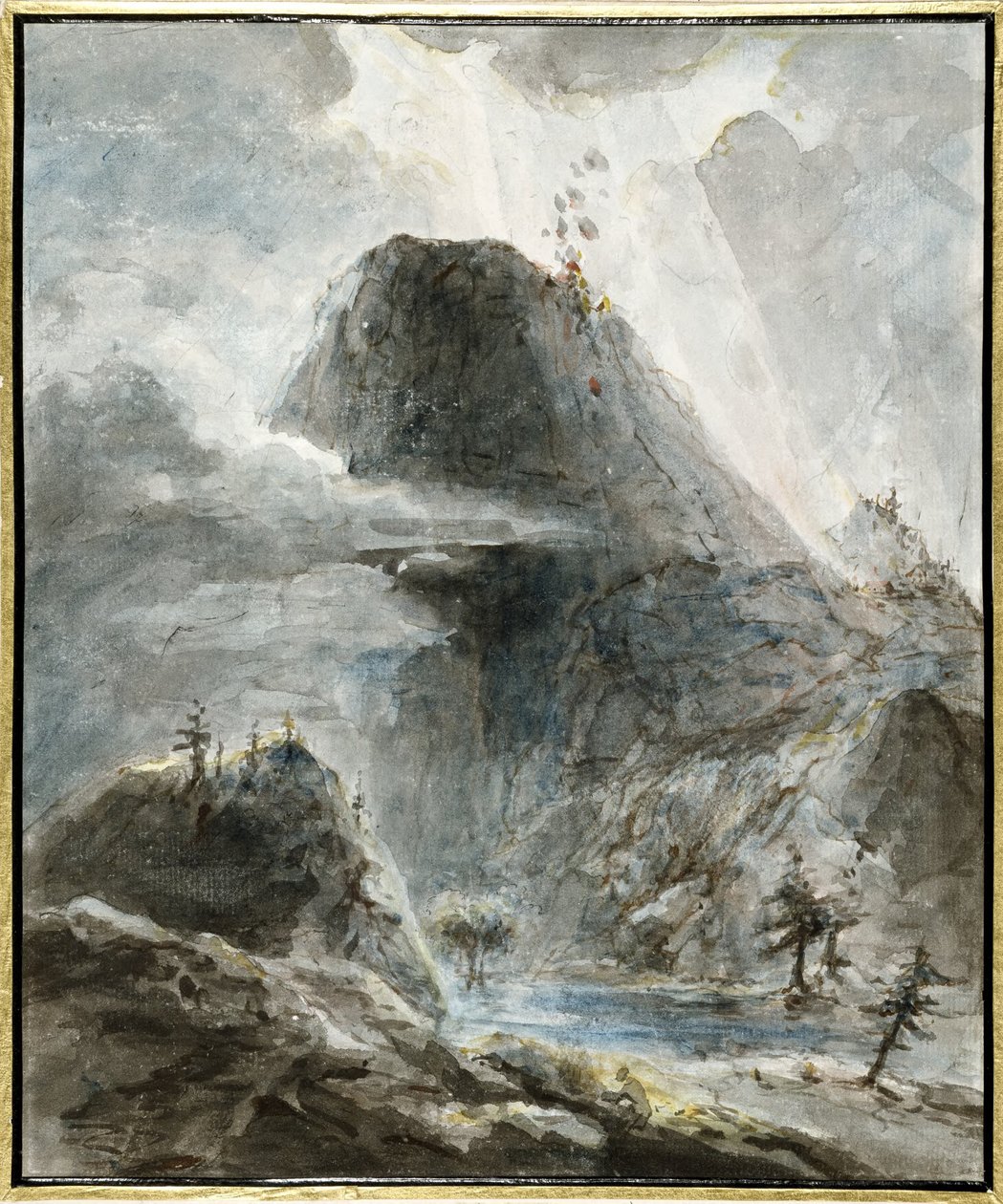 Mountain Landscape by Elias Martin