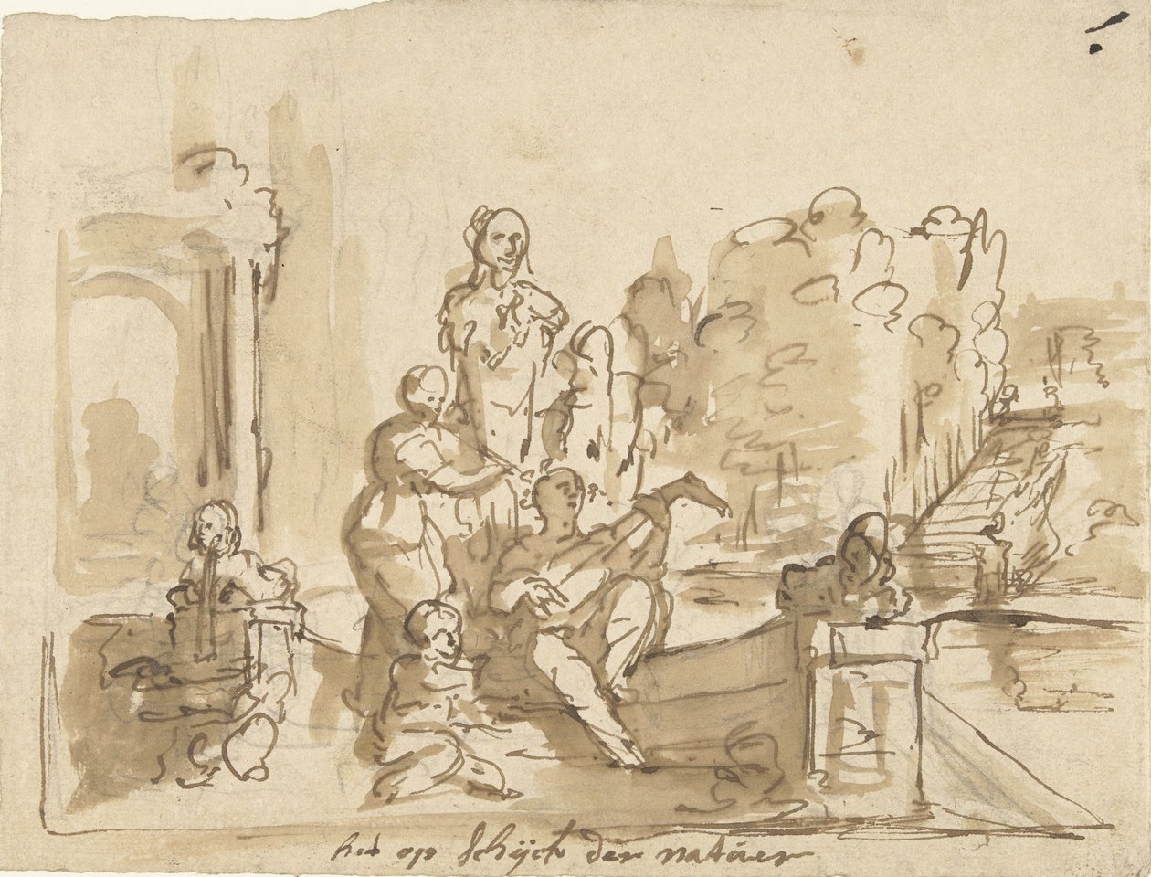 Allegory with Musicians in a Garden by Elias van Nijmegen