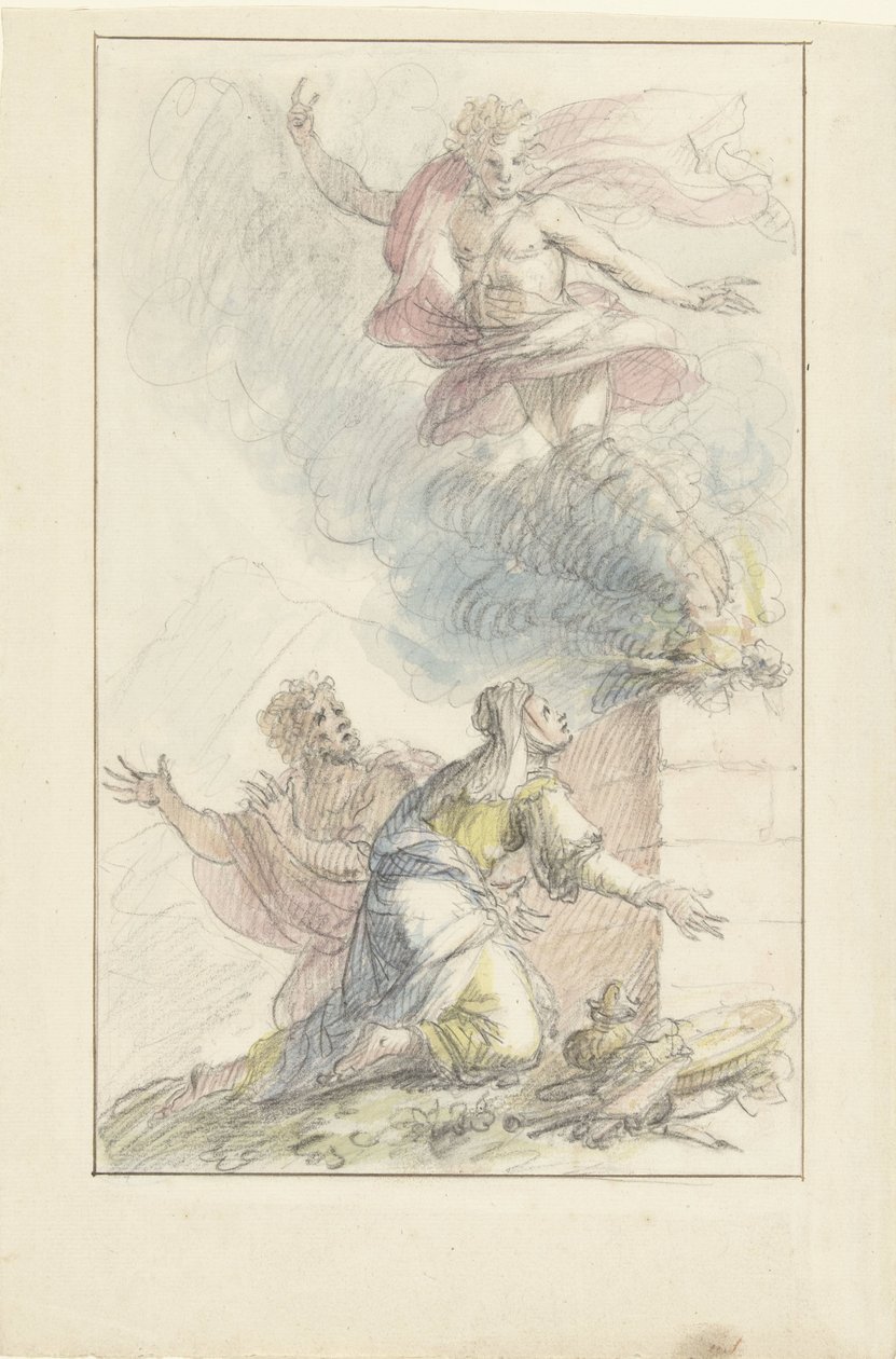 The Sacrifice of Manoah by Elias van Nijmegen