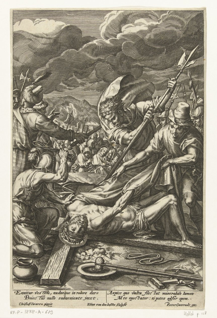 Christ Stripped of His Clothing by Elias van den Bossche