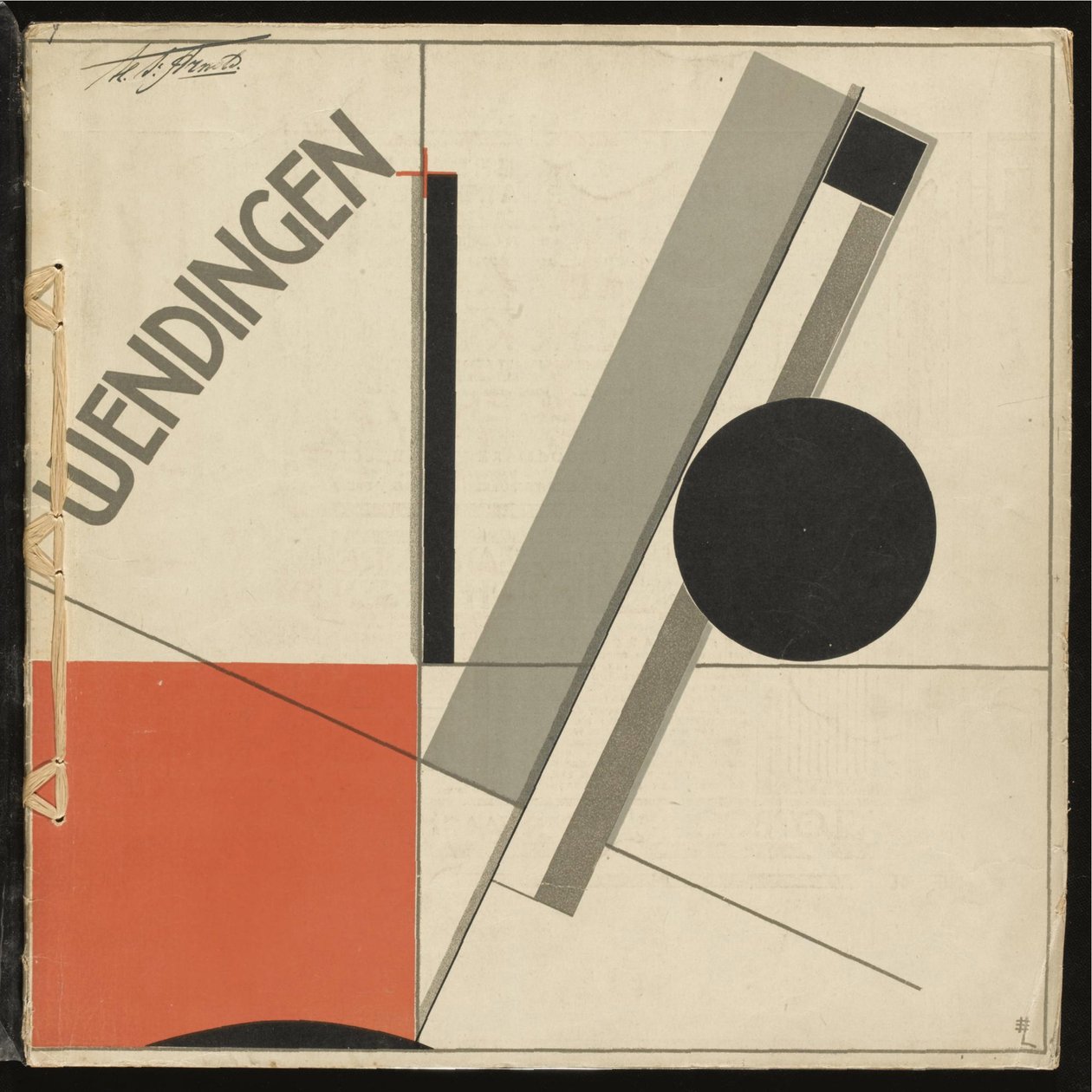 Wendingen No 11 by Eliezer Markowich Lissitzky