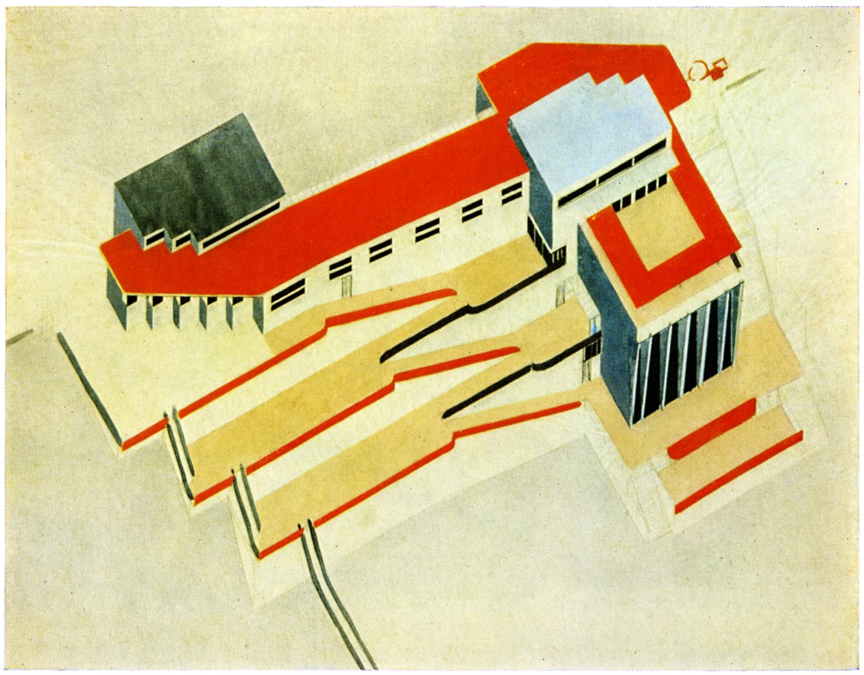 Yacht Club by Eliezer Markowich Lissitzky