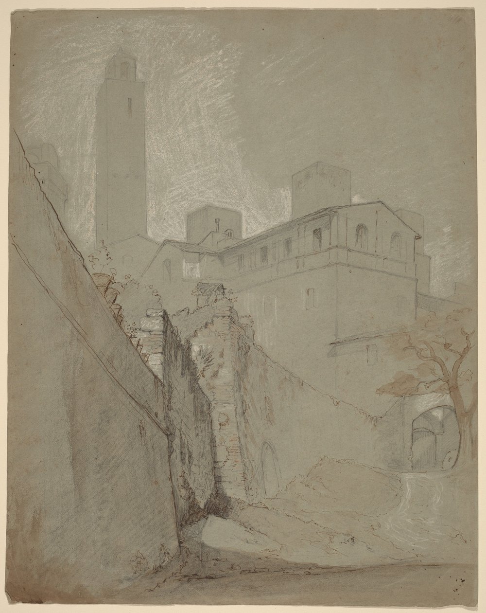 Orvieto by Elihu Vedder