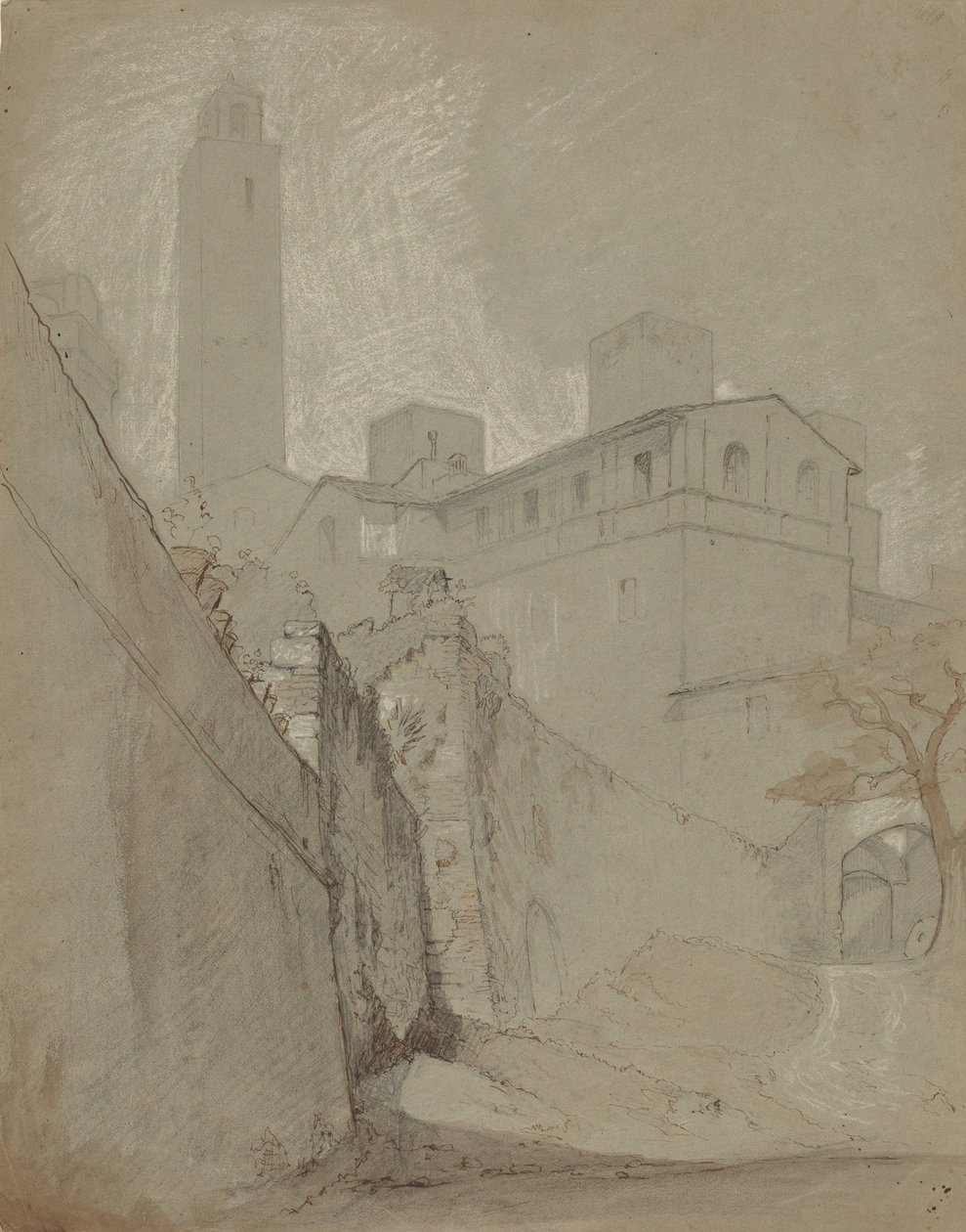 Orvieto by Elihu Vedder