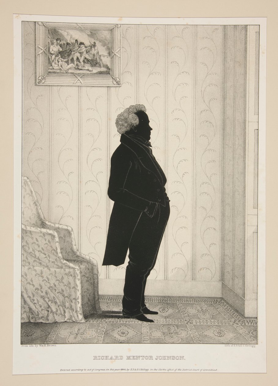Richard Mentor Johnson by Elijah C. Kellogg