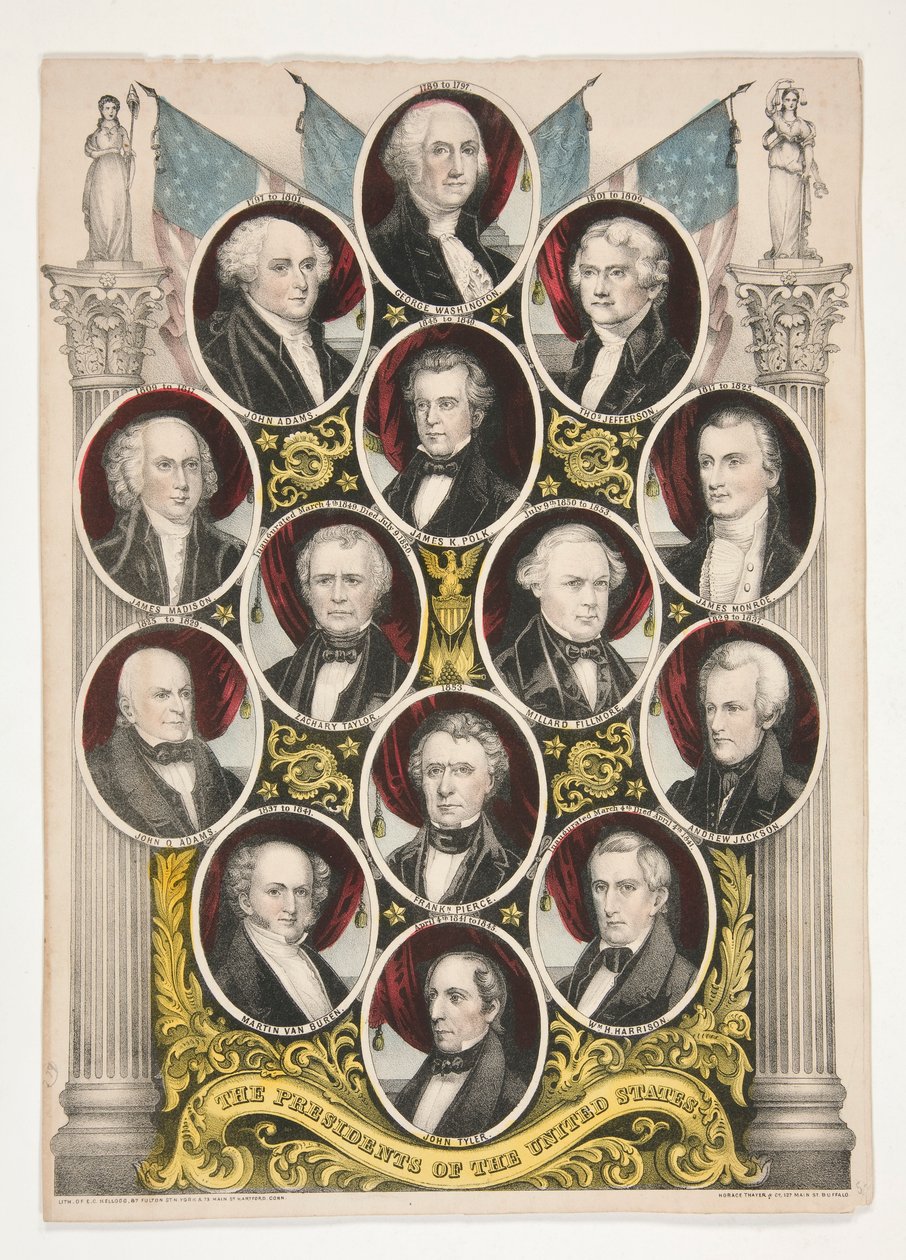 The Presidents of the United States by Elijah C. Kellogg