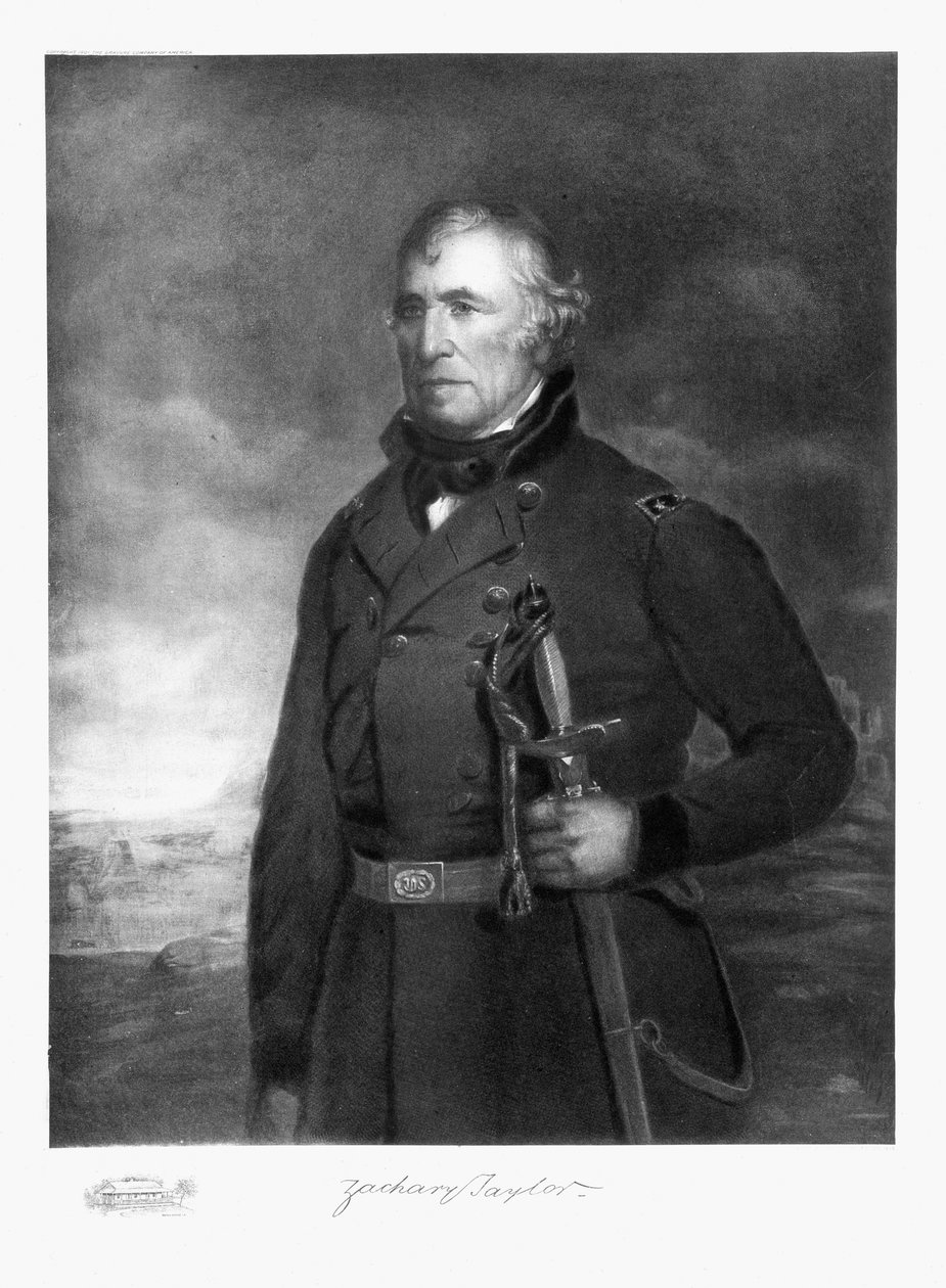 Zachary Taylor, 12th President of the United States of America, published 1901 by Eliphalet Frazer Andrews