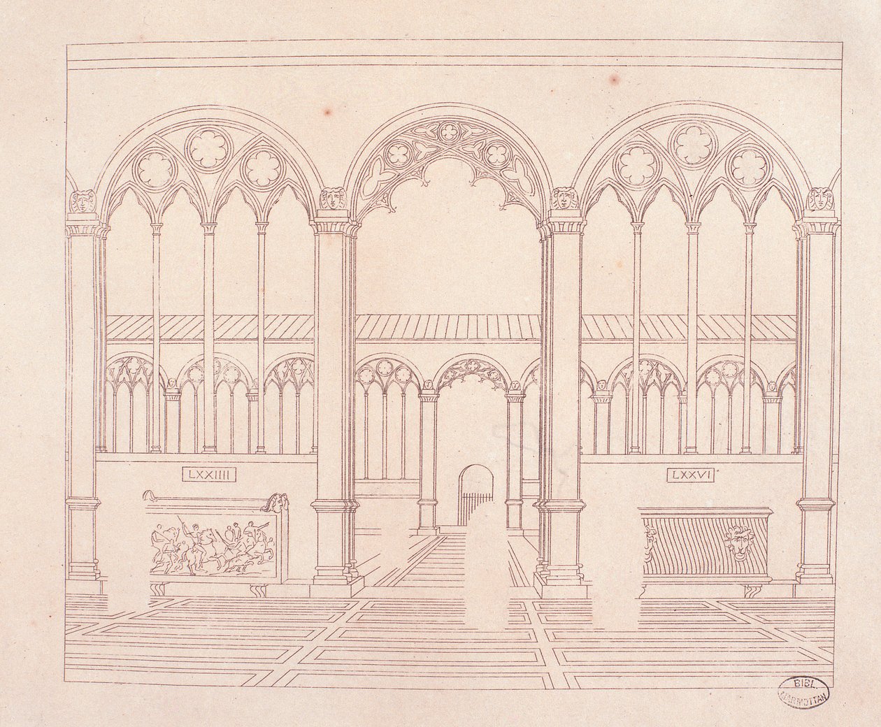 Campo Santo, Pisa by Elisa Bonaparte
