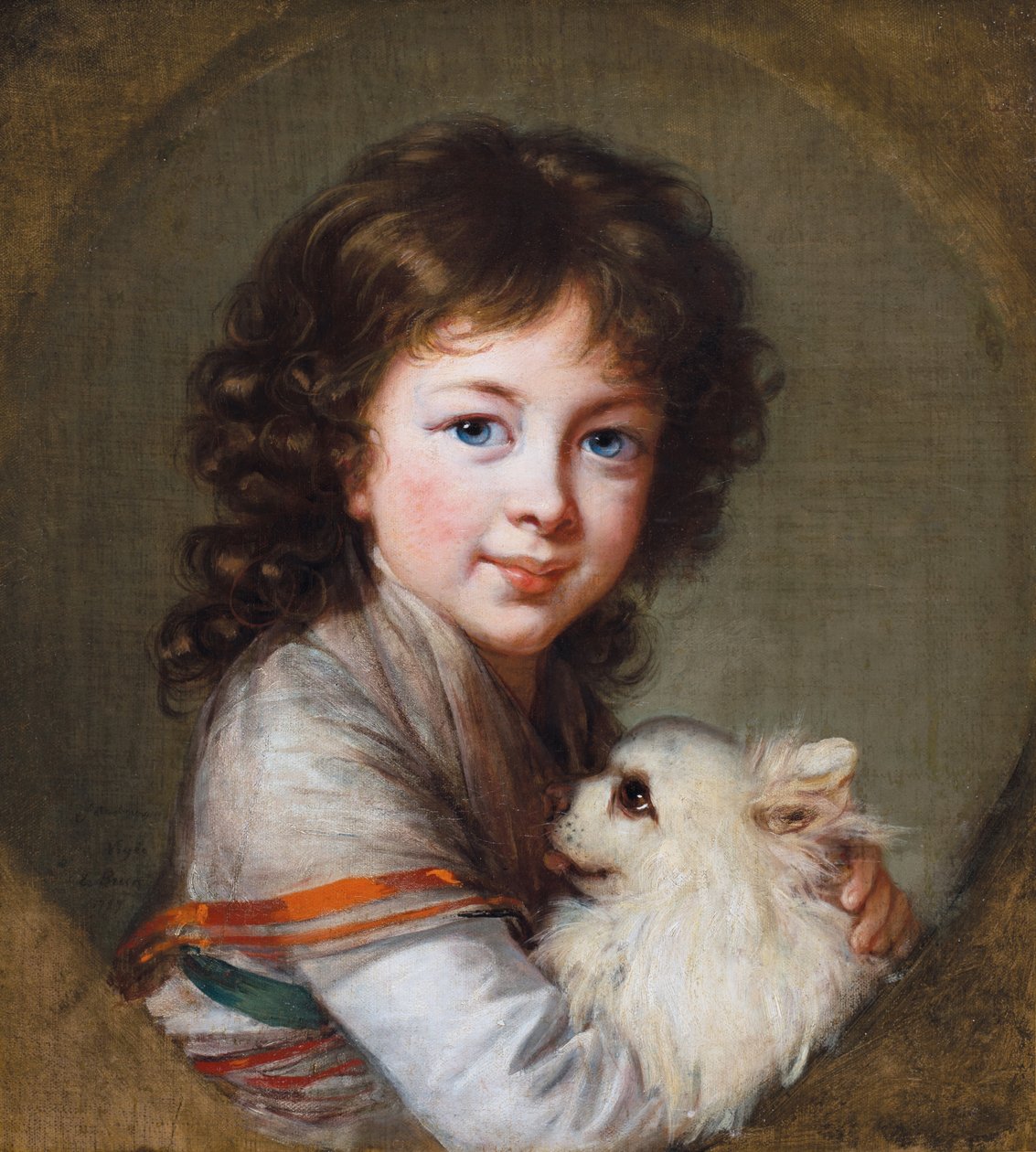 Portrait of Elisabeth Isabella Mniszech by Élisabeth Louise Vigée Le Brun