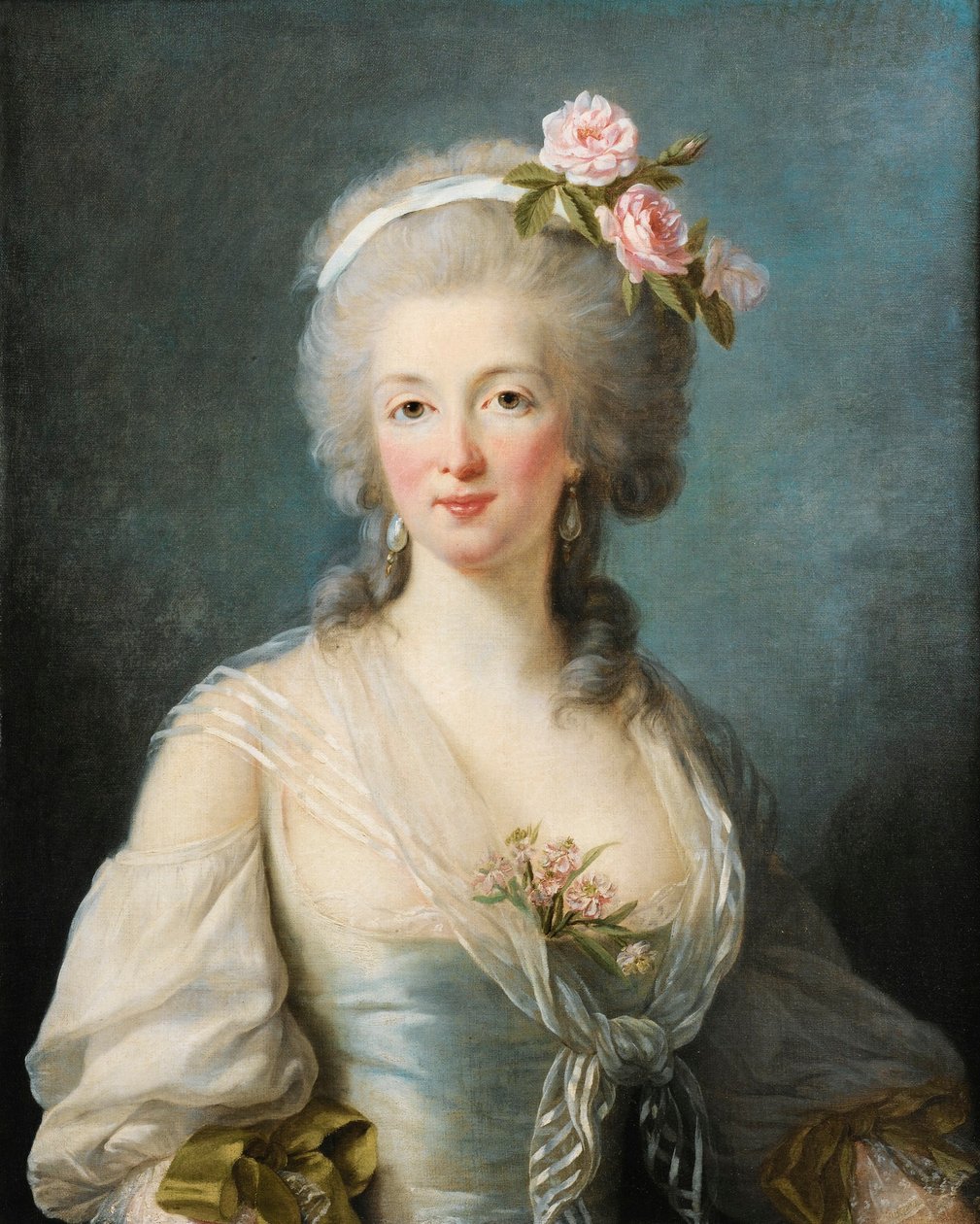 Presumed Portrait of Jeanne de Valois-Saint-Rémy by Élisabeth Louise Vigée Le Brun