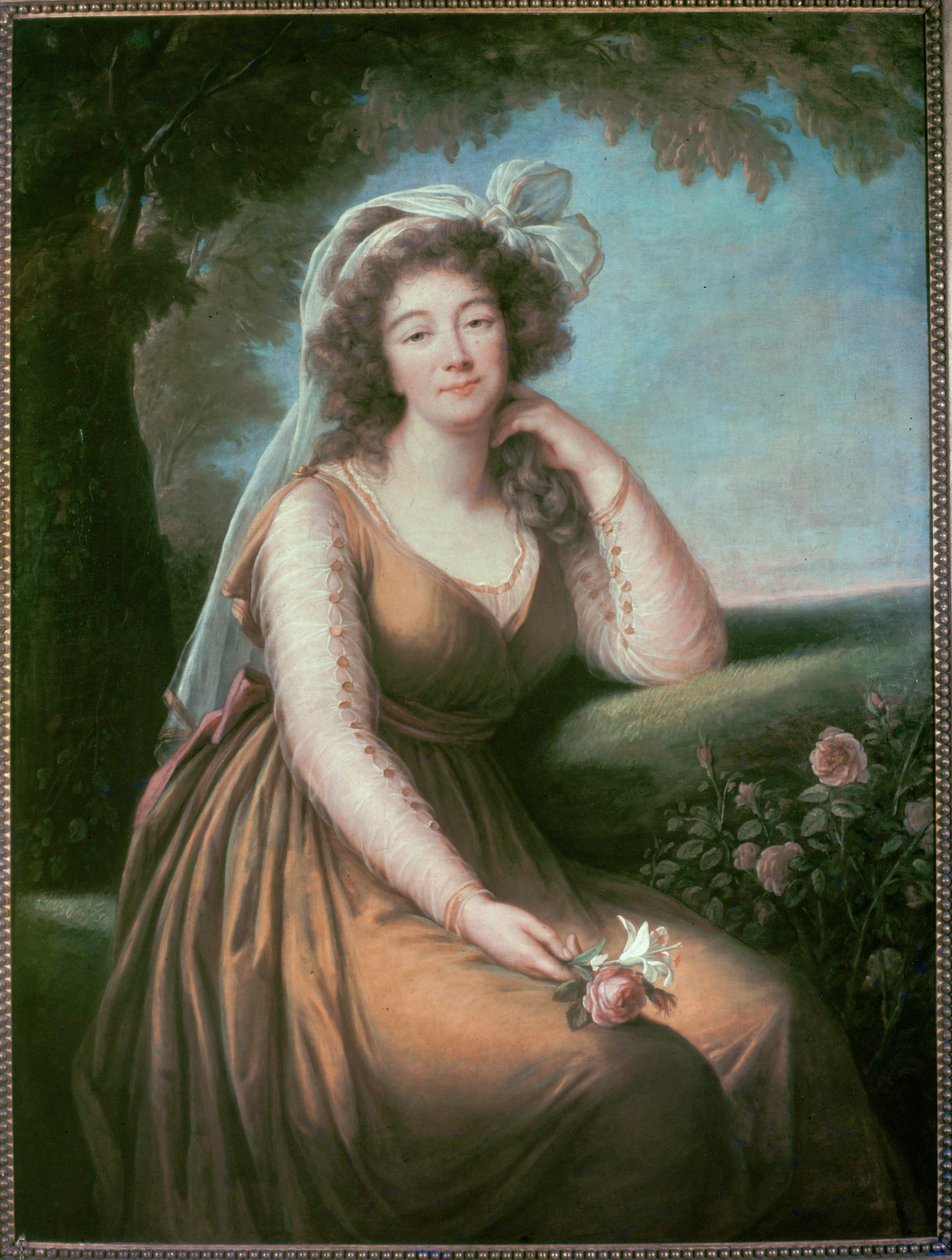 Comtesse Marie Dubarry, Mistress of Louis XV by Elisabeth Louise Vigee-Lebrun