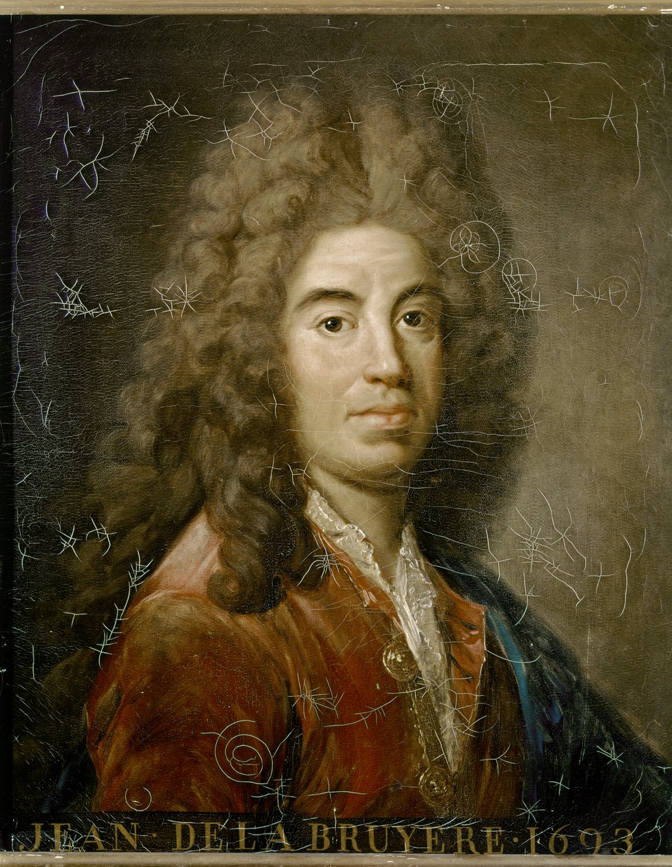 Jean de La Bruyère, Portrait by Elisabeth Louise Vigee Lebrun