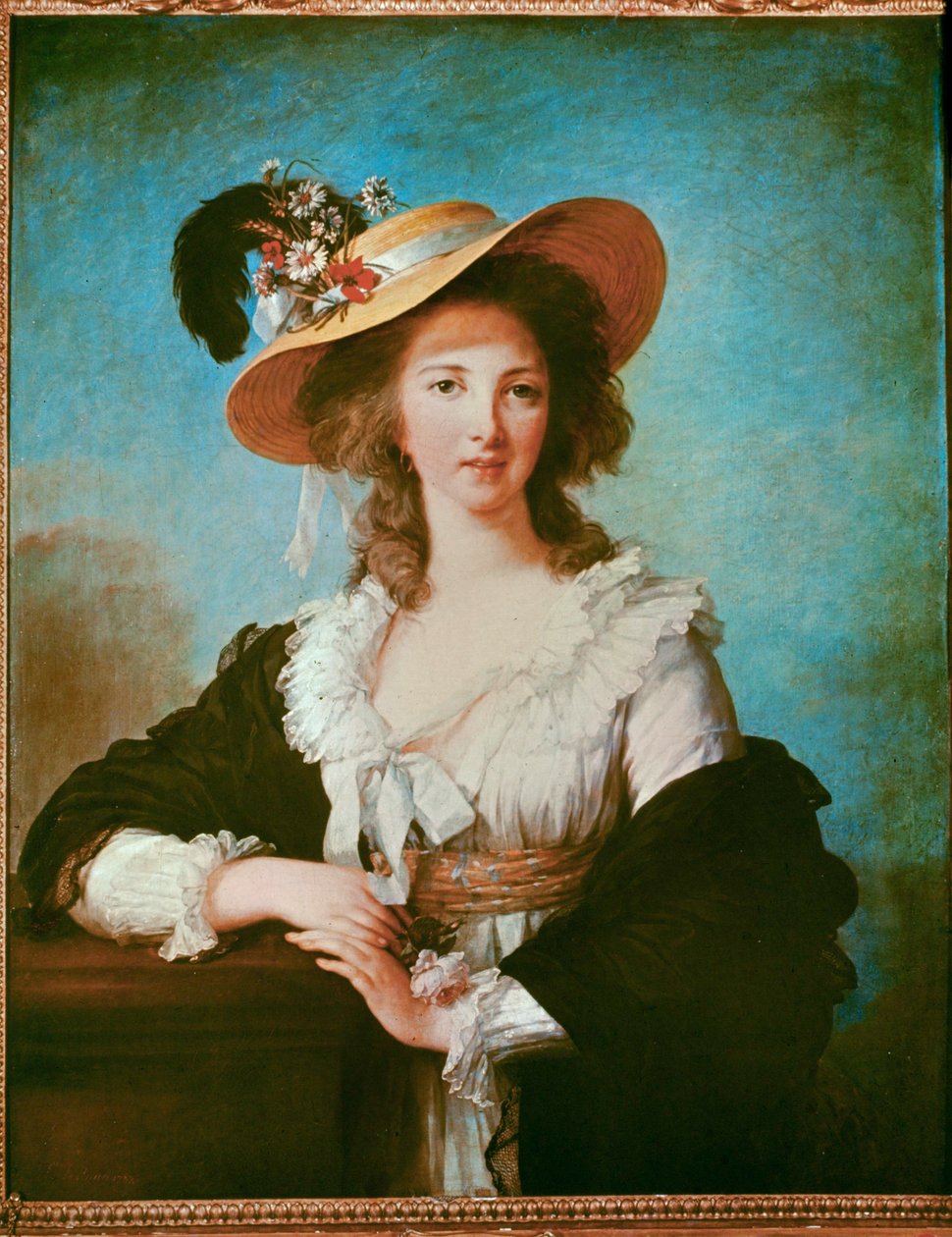 Yolande Polignac, Duchess, Close Friend of Marie Antoinette by Elisabeth Louise Vigee Lebrun