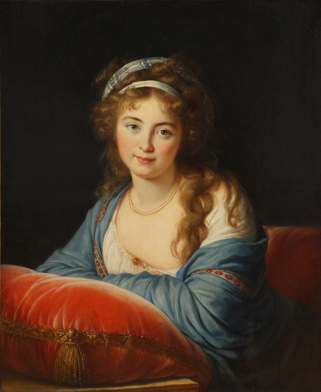 Portrait of Countess Yekaterina Skavronskaya, née von Engelhardt, 1796 by Elisabeth Louise Vigee Lebrun