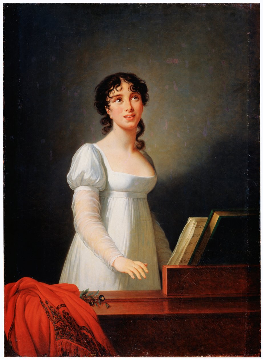 Portrait of the Italian singer Angelika Catalani, late 18th or early 19th century by Elisabeth Louise Vigee Lebrun
