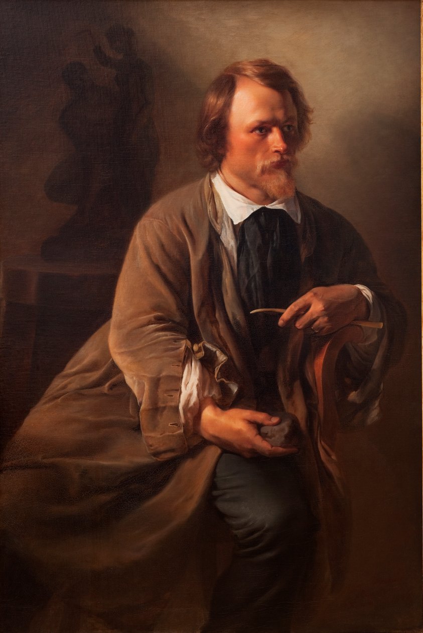 The Sculptor Jens Adolf Jerichau, the Artist