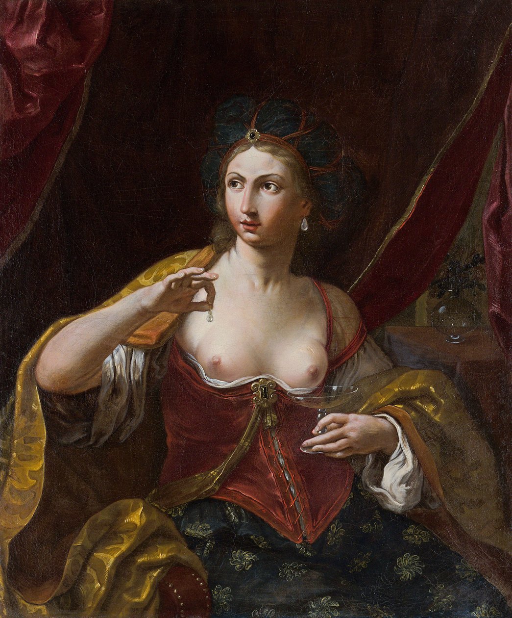 Cleopatra by Elisabetta Sirani
