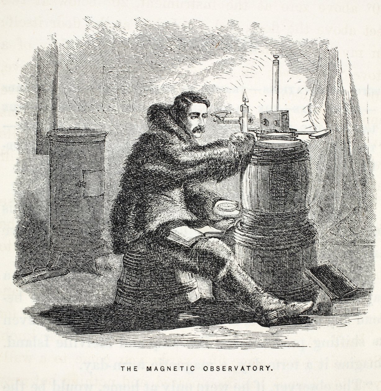 The Magnetic Observatory, illustration from 