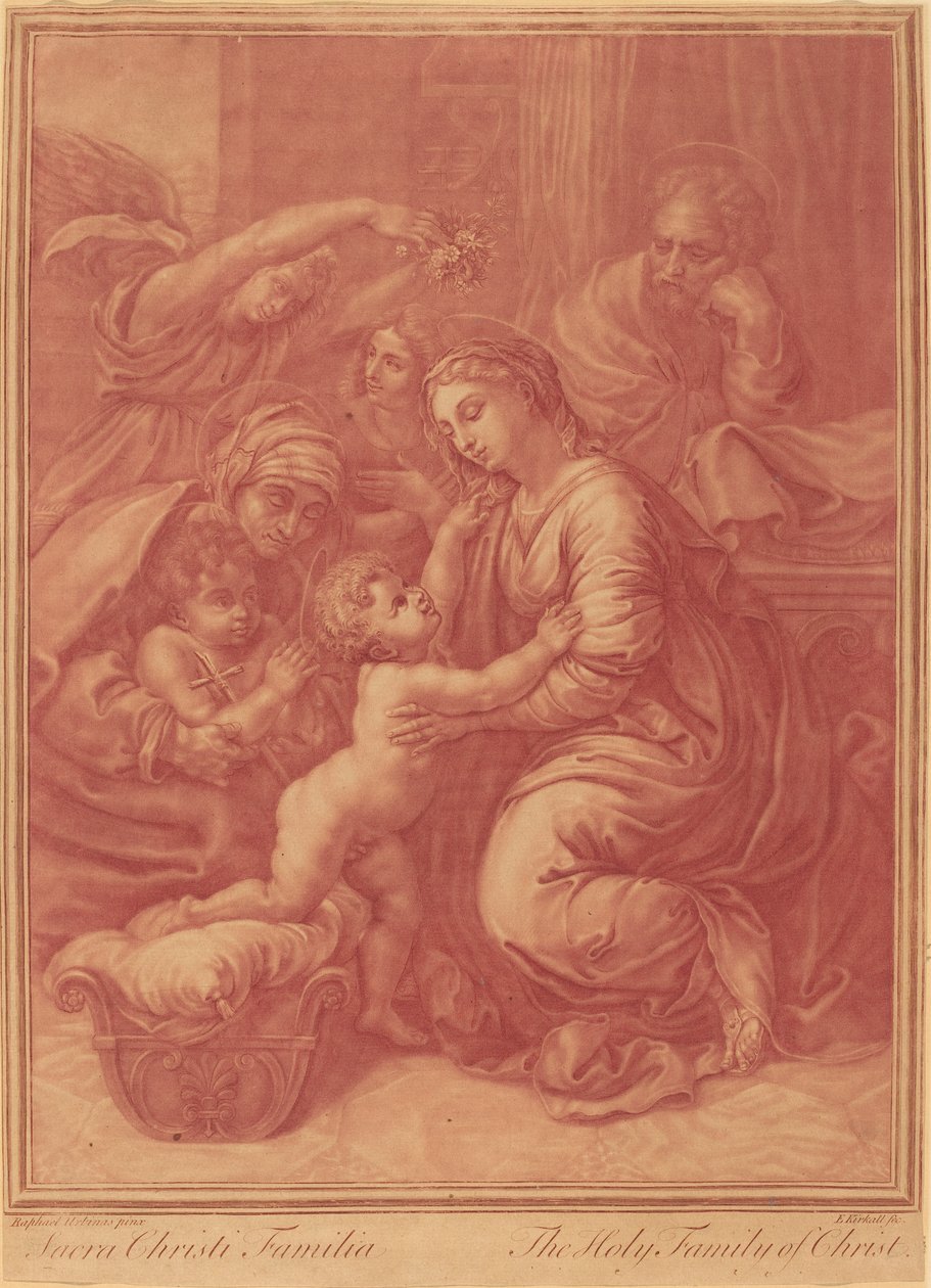 The Holy Family of Christ, early 18th century by Elisha Kirkall