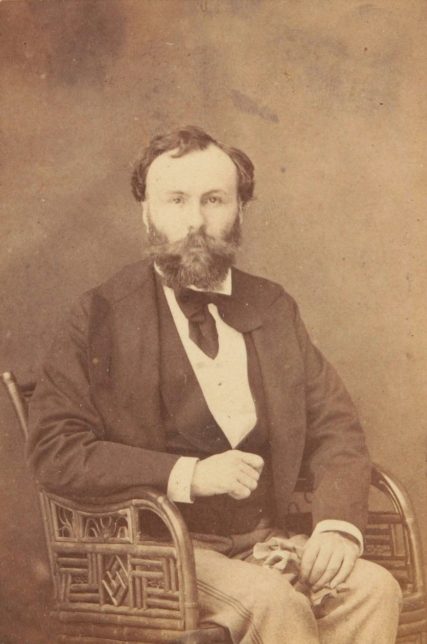 Portrait of Gustave Moreau by Éliza de Romilly