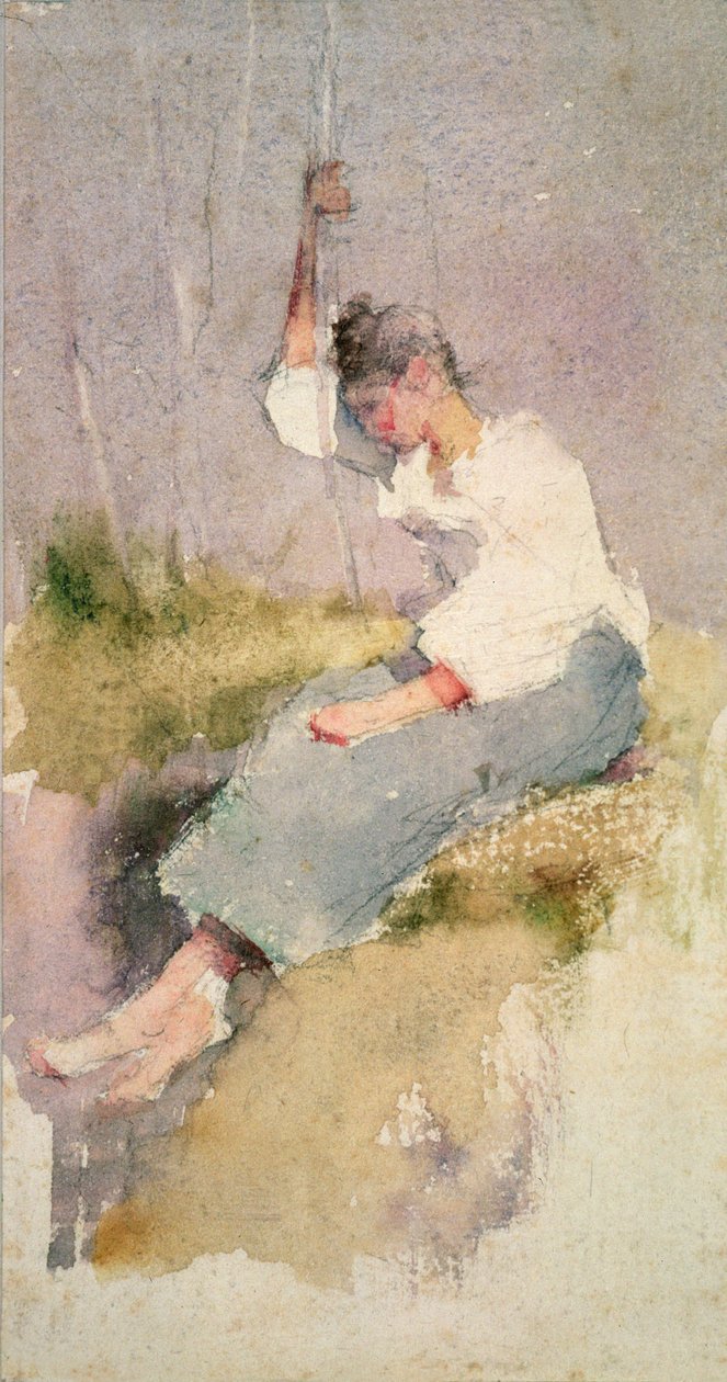 Louise, a Breton Girl by Elizabeth Adela Stanhope Forbes