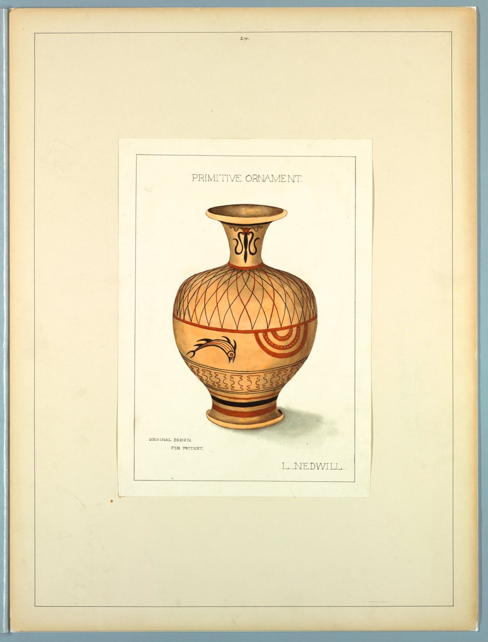 Portfolio, Historic Ornament by Elizabeth A. Nedwill
