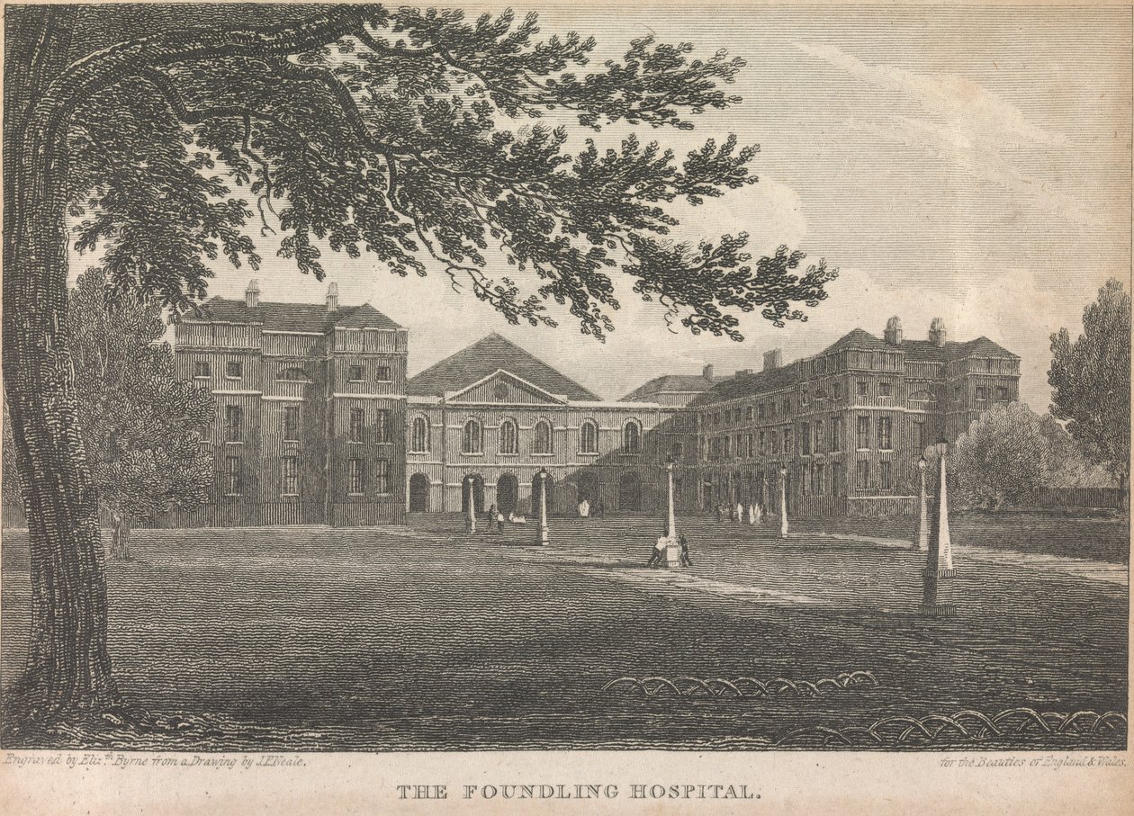 The Foundling Hospital for the Beauties of England and Wales; page 3 (Volume Two) by Elizabeth Byrne