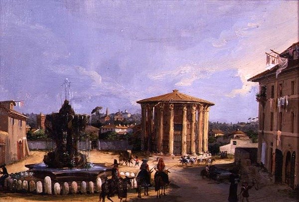 The Temple of Vesta, Rome by Elizabeth Hunter Blair