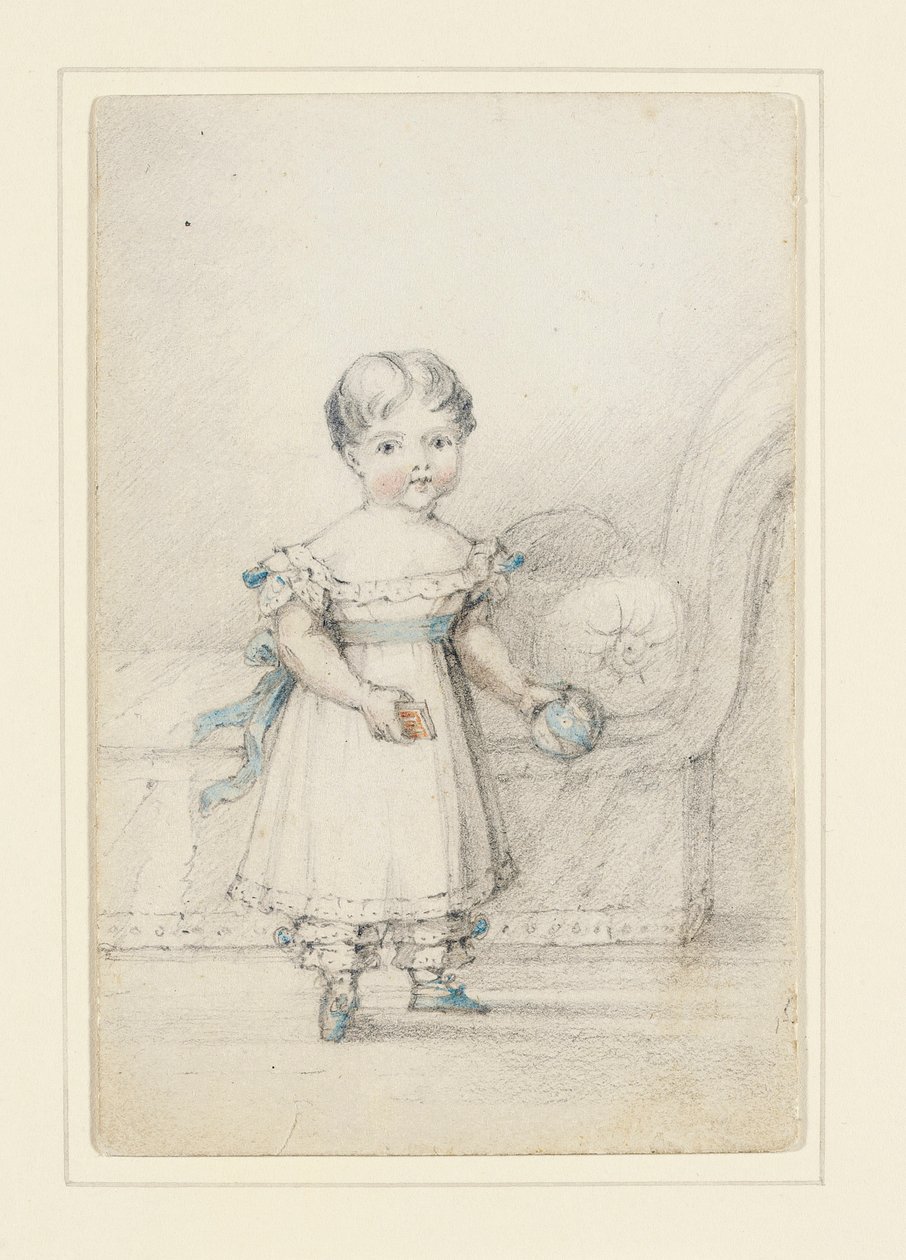 Princess Victoria with a Ball, 1822 by Elizabeth Keith Heathcote