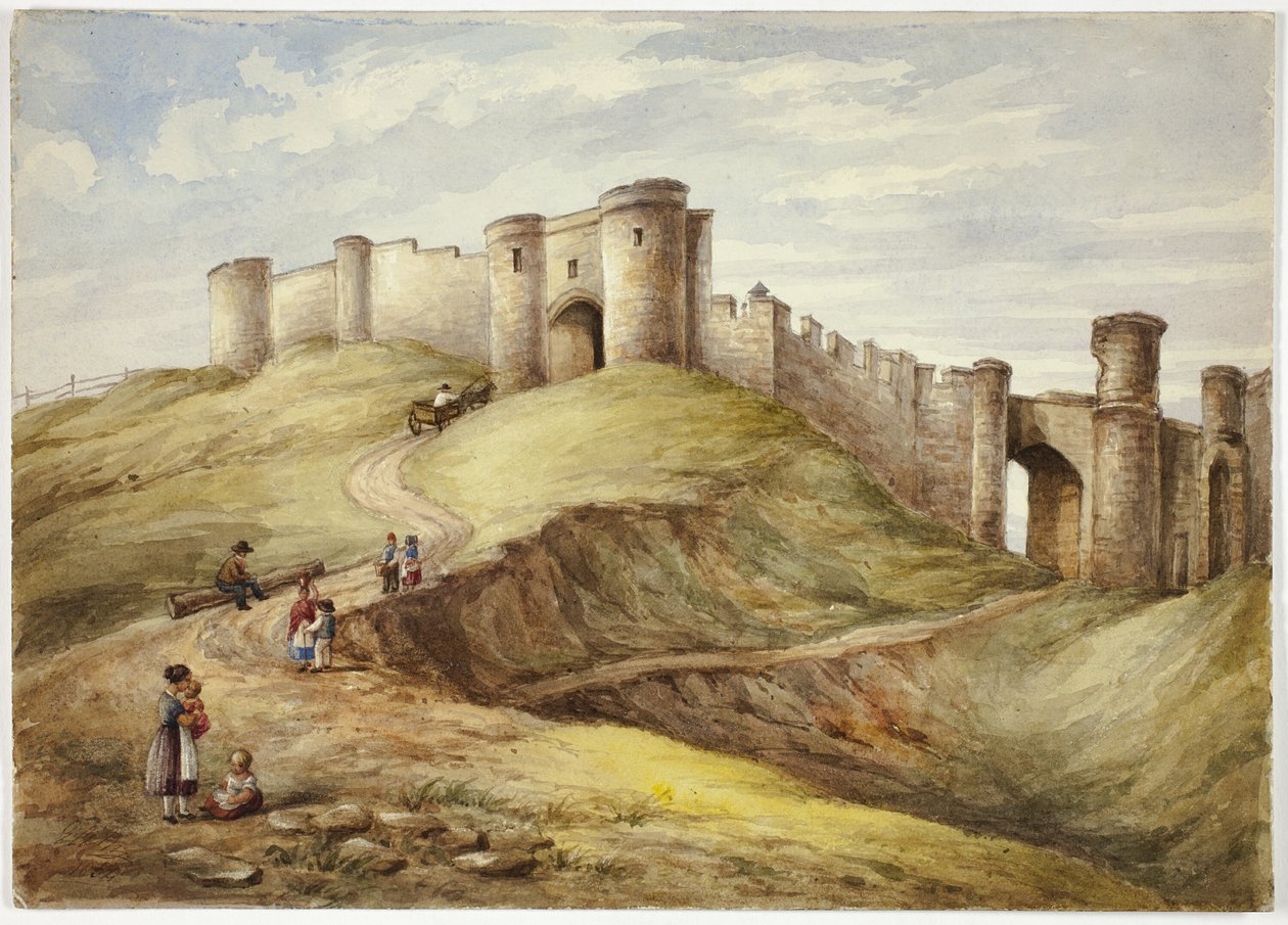 Scarborough Castle by Elizabeth Murray