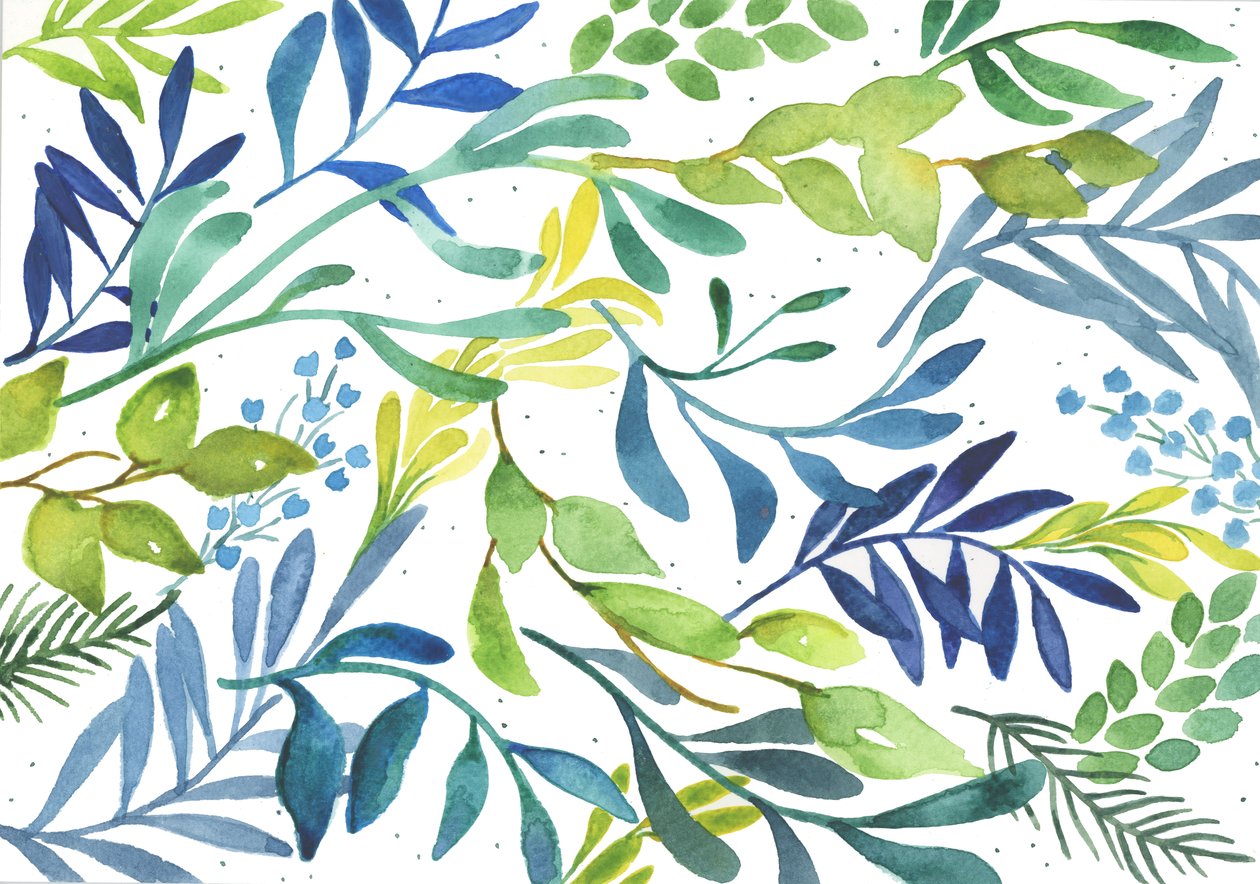 Foliage Medley by Elizabeth Rider