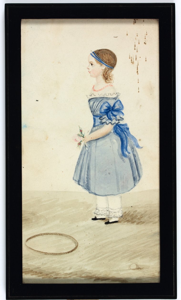 Elizabeth Sophia Hawkins-Whitshed, afterwards Mrs Arthur Cavendish Bentinck by Elizabeth Sophia Hawkins Whitshed