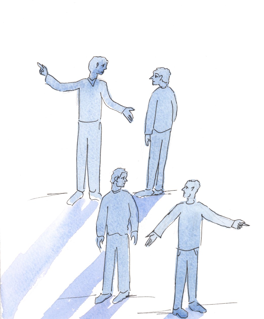 As each of us moves towards either Heaven - through God