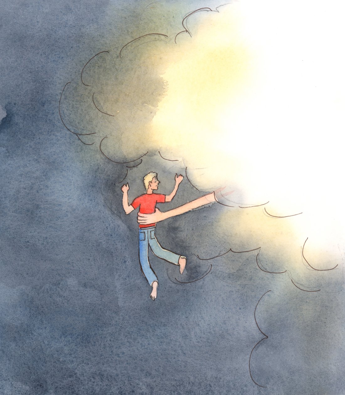 We Cannot Penetrate the Bright Cloud of the Godhead by Ourselves by Elizabeth Wang