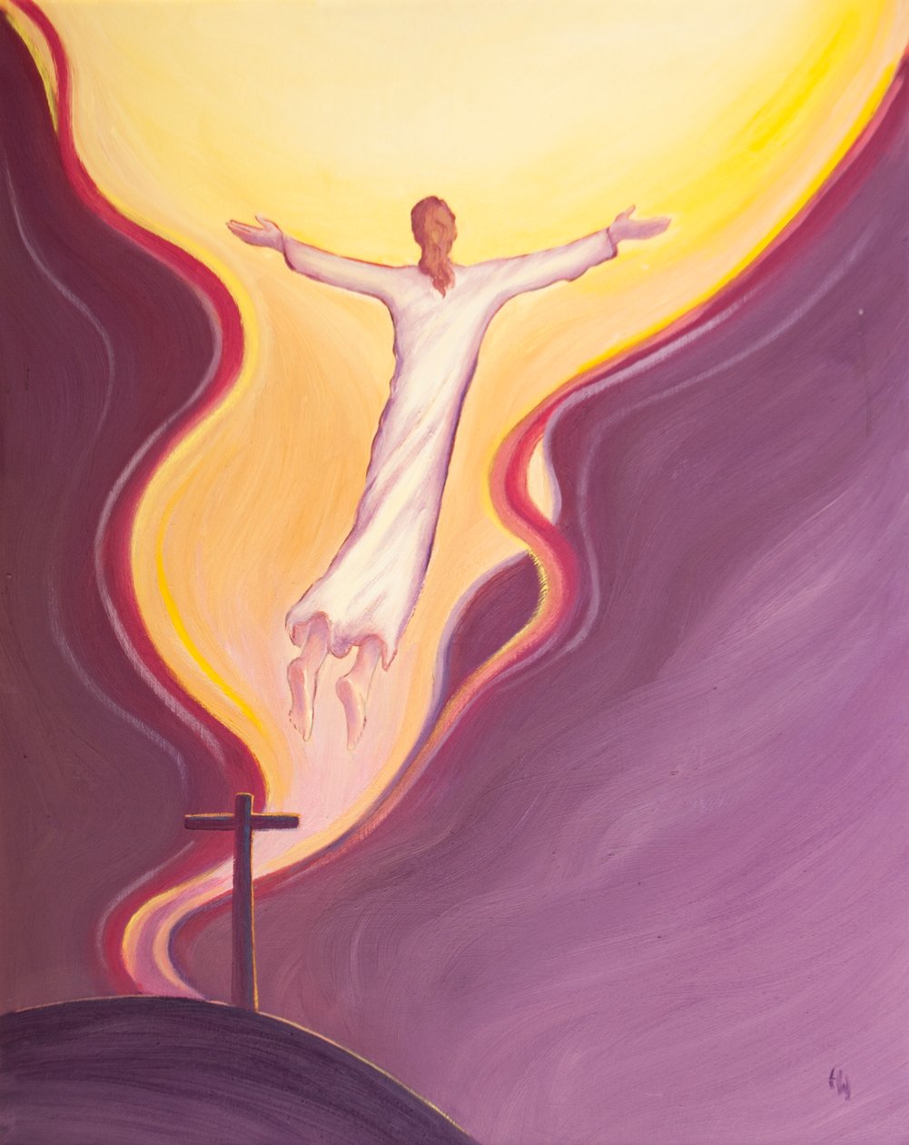 By the Father