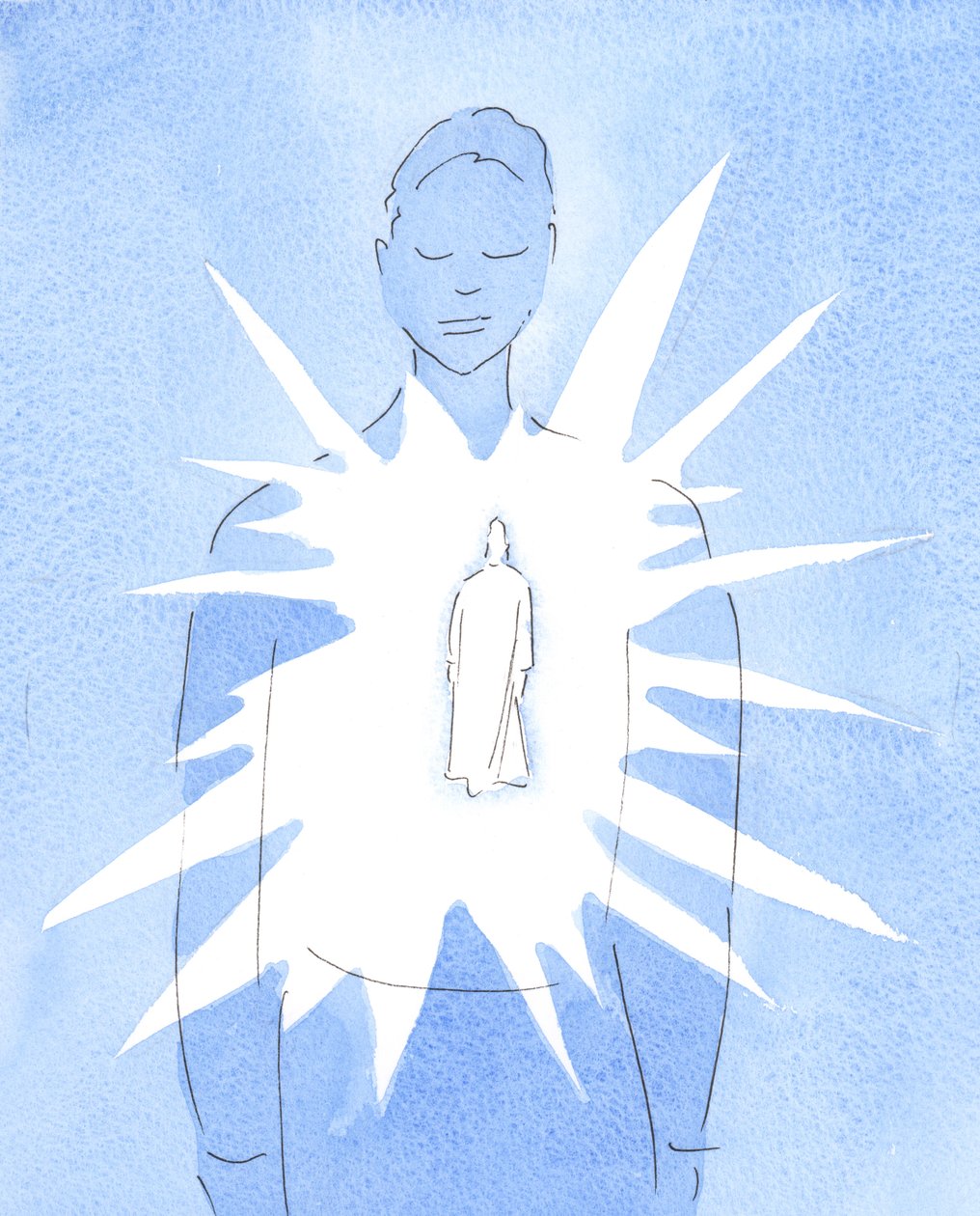 By the Holy Spirit, Christ is present in the baptised person