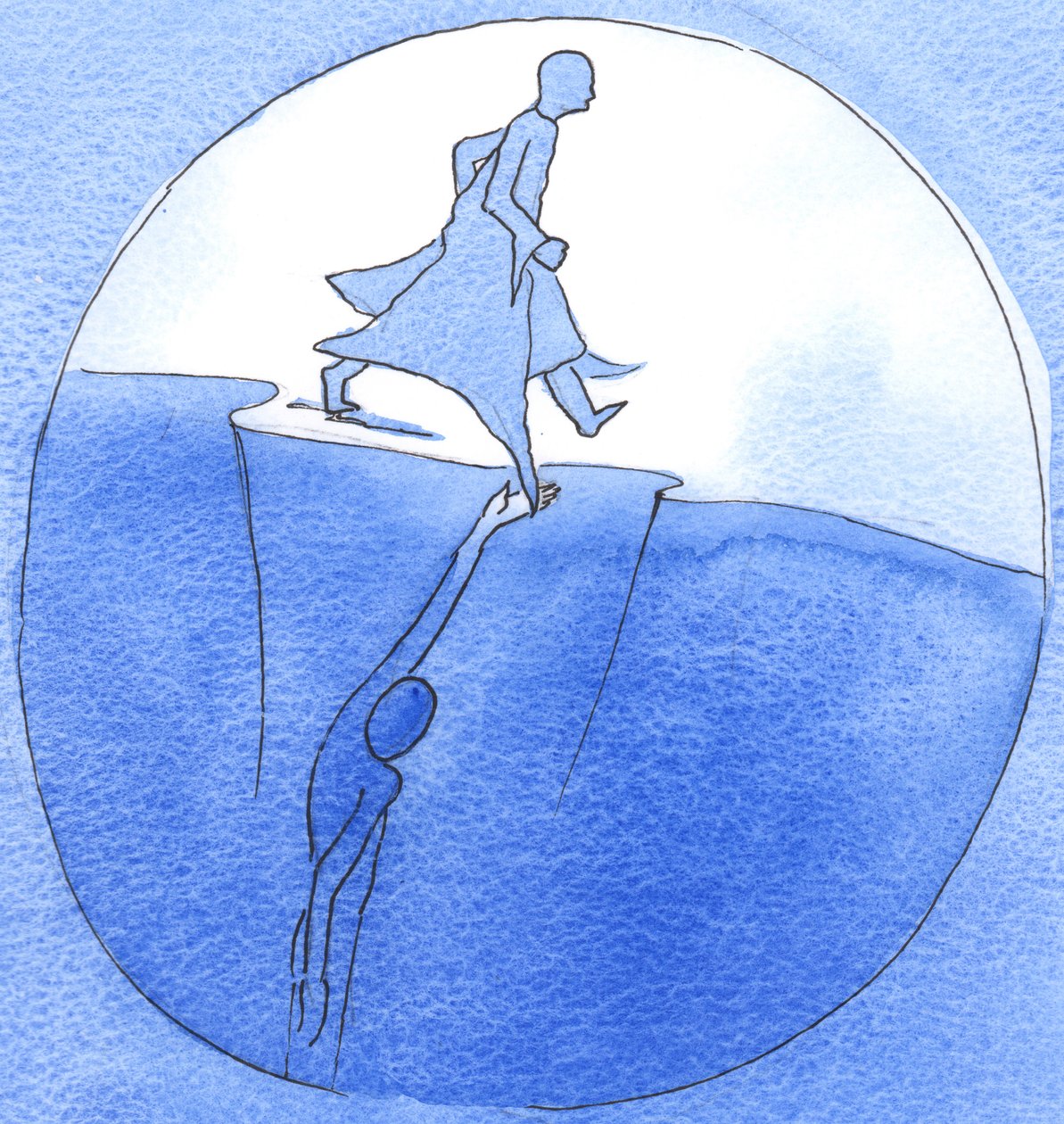 Careless or Selfish Thoughts: Satan can drag us down to danger, by our carelessness, as when an enemy catches hold of flapping garments by Elizabeth Wang