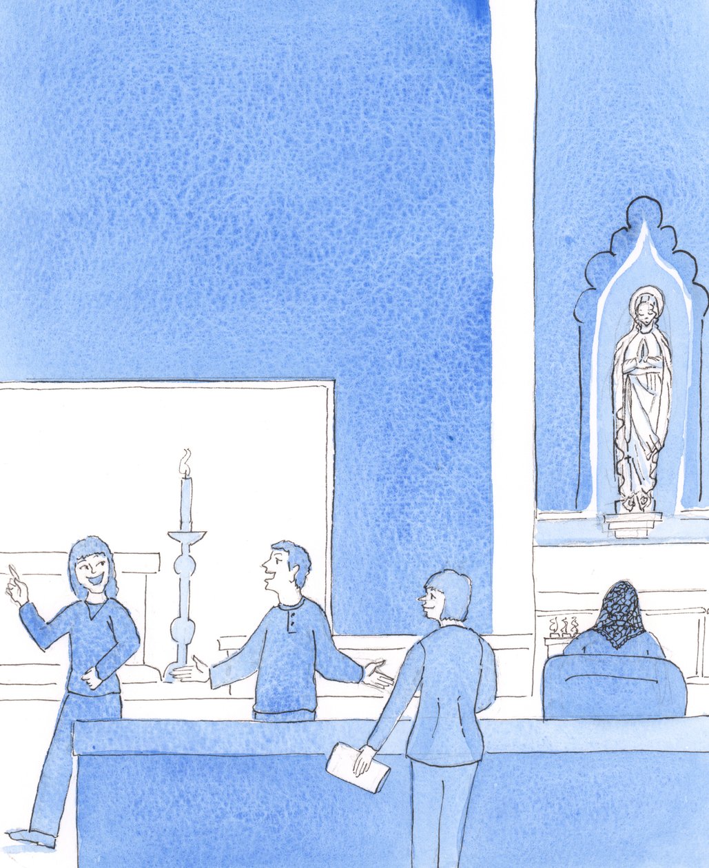 Christ said to me: "Don