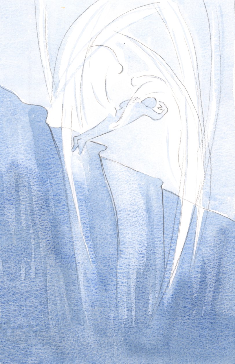 Christ sends His angels to rescue souls from darkness and to bring them nearer to His light by Elizabeth Wang