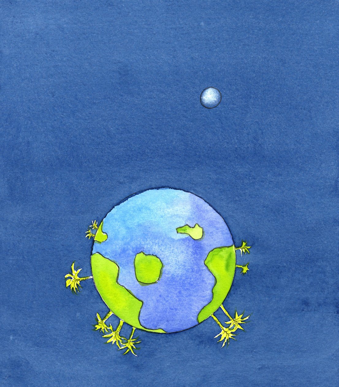 God made the Earth and all that is on it by Elizabeth Wang