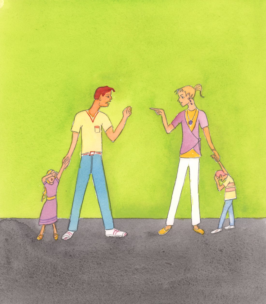 God our Father does not want to see families destroyed. He does not want to see violence between spouses, nor desertion by Elizabeth Wang