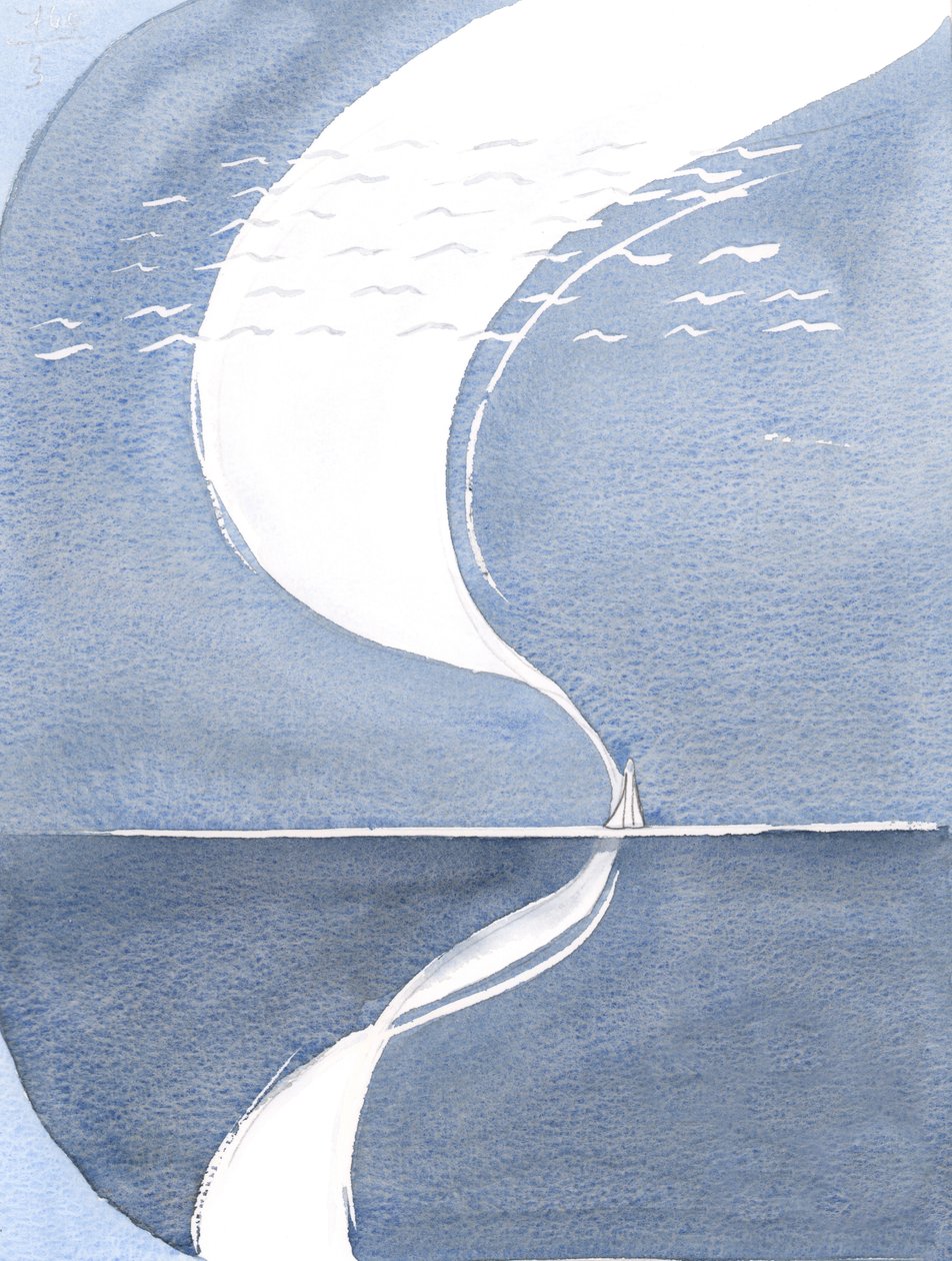 He taught me, wordlessly, that God poured His Spirit upon Mary, from Heaven by Elizabeth Wang