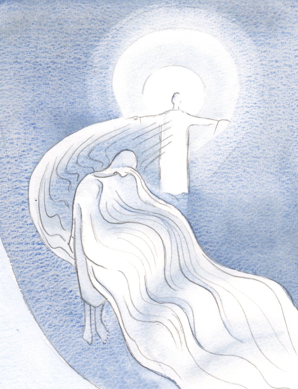 If a soul is humble, the grace of Christ can pour through that soul to others, as though through gauze, unimpeded by Elizabeth Wang