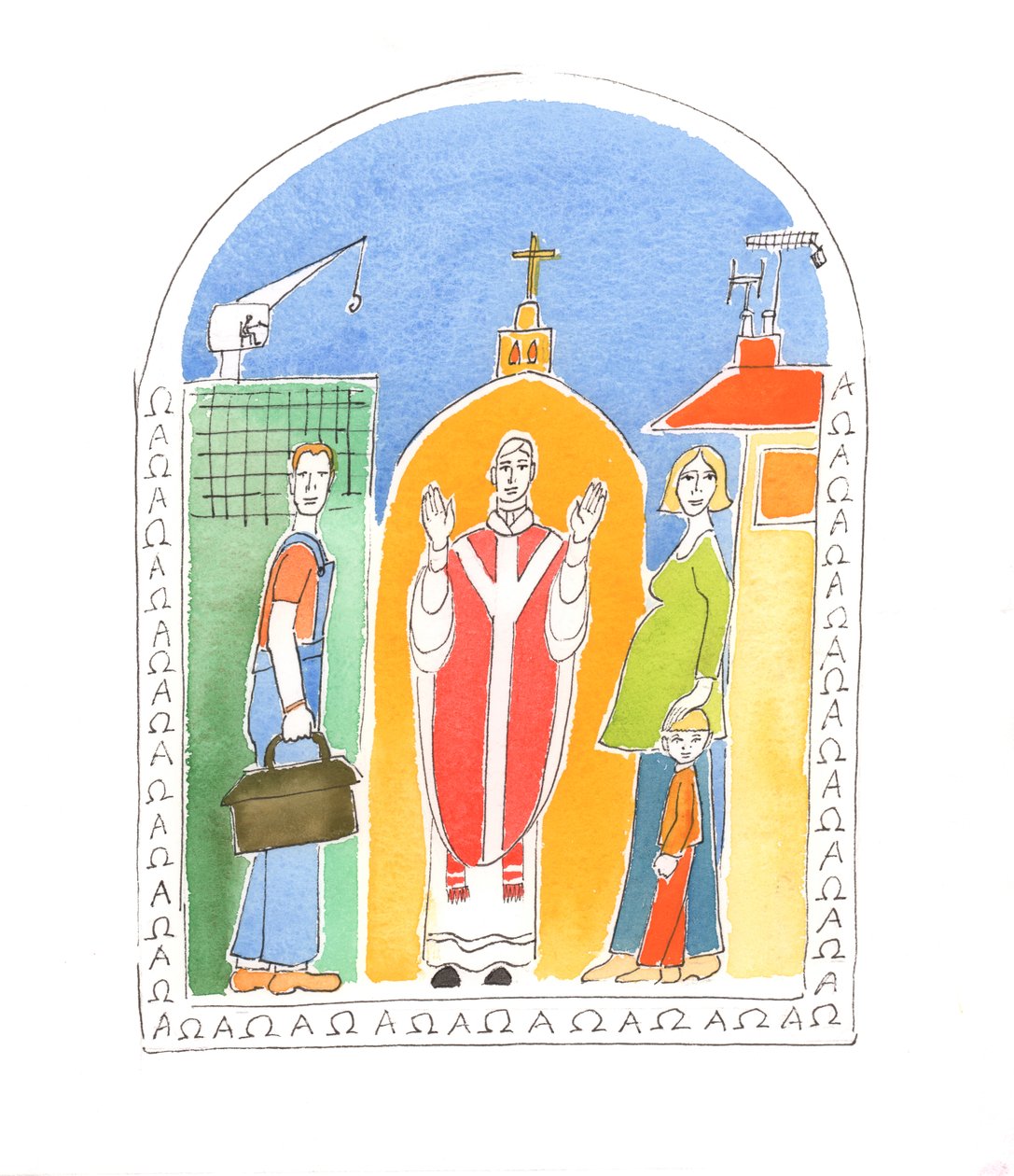 In our everyday lives, people who fulfil their everyday tasks out of love for Christ, are held in His care, close to Him, helped to grow in holiness by their Communion with Him by Elizabeth Wang
